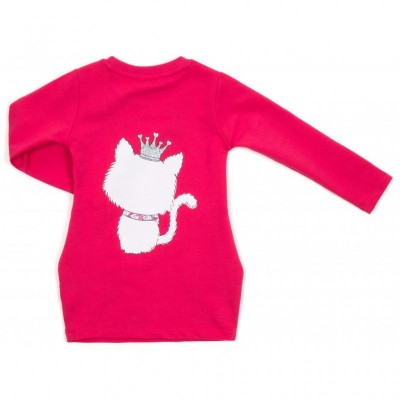 Плаття Breeze з котиком (14466-98G-pink)