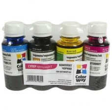 Чорнило ColorWay Epson L100/L200 (4х100) BK/С/M/Y (CW-EU100SET01) Чорнило ColorWay Epson L100/L200 (4х100) BK/С/M/Y (CW-EU100SET01)