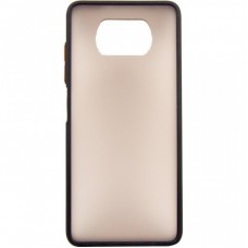 Чохол до моб. телефона DENGOS Matt POCO X3, black (DG-TPU-MATT-68) Чохол до моб. телефона DENGOS Matt POCO X3, black (DG-TPU-MATT-68)