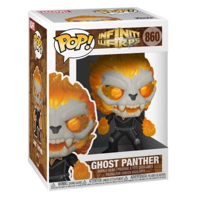 Фігурка Funko POP! Bobble Marvel Avengers Infinity Warps Ghost Panther 52008