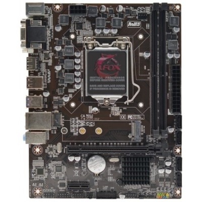 Материнська плата AFOX IB250-MA6 s1151 B250 2xDDR4 D-Sub HDMI mATX