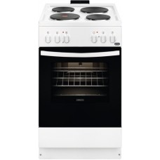 Плита Zanussi електрична, 56л, 50x60см, дисплей, білий Плита Zanussi електрична, 56л, 50x60см, дисплей, білий