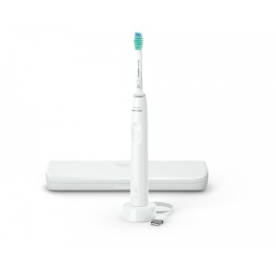 Щітка зубна електр. Philips, Sonicare Gemini 3100, 31т. колив/хв, насадок-1, футляр, білий