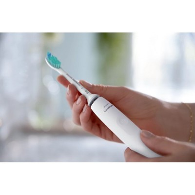 Щітка зубна електр. Philips, Sonicare Gemini 3100, 31т. колив/хв, насадок-1, футляр, білий