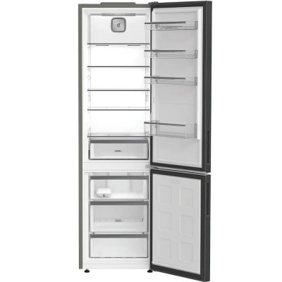 Холодильник Whirlpool з нижн. мороз., 203.5x60х66.3, холод.відд.-231л, мороз.відд.-104л, 2дв., А++, NF, інв., зона нульова, сірий