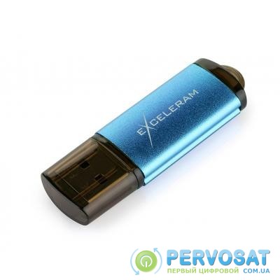 USB флеш накопитель eXceleram 32GB A3 Series Blue USB 2.0 (EXA3U2BL32)