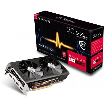 Видеокарта Sapphire Radeon RX 570 4096Mb PULSE G5 HDMI DP (11266-67-20G)