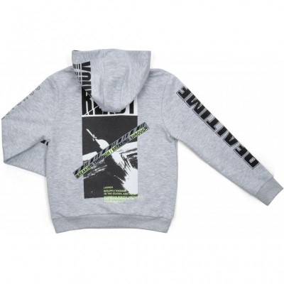 Кофта Breeze з капюшоном (14905-134B-gray)