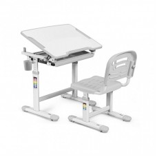 Парта зі стільцем Evo-kids Evo-06 Grey Парта зі стільцем Evo-kids Evo-06 Grey