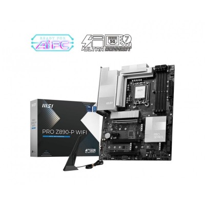 Материнcька плата MSI PRO Z890-P WIFI s1851 Z890 4xDDR5 M.2 HDMI DP WiFi BT ATX