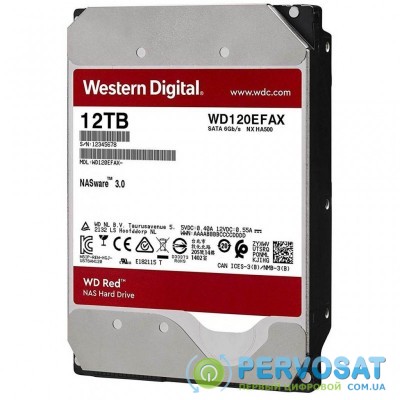 Жесткий диск 3.5" 12TB WD (WD120EFAX)