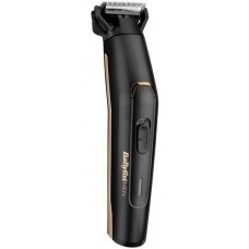 Набір для стрижки Babyliss, для бороди, вусів, голови, носа і тіла, акум., вібраційний мотор, насадок-10, сталь, чорний