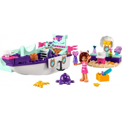 Конструктор LEGO Gabby's Dollhouse Корабель і спа Ґаббі й Нявки