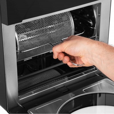 Мультипіч Ardesto, 2250Вт, об'єм-15л, сенсорне керування, функція приготування на пару, 40-220°C, метал/пластик, біло-чорний