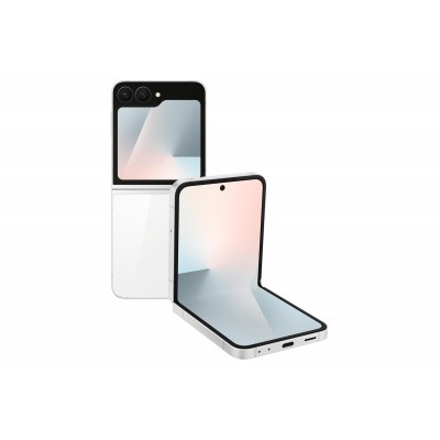 Смартфон Samsung Galaxy Flip 7 FE 5G (F761) 6.7"/3.4" 8/256ГБ, 1SIM, 4000мА•год, білий