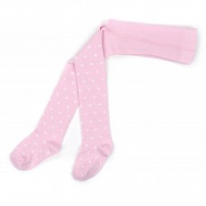 Колготки Bross з малюнком сердечок (10317-1G-pink)