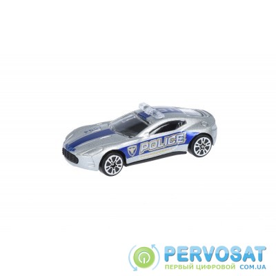 Same Toy Машинка Model Car Полиция (серая)