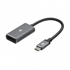 Перехідник Type-C to DisplayPort, Alluminum, 0.2м 2E (2E-W1404) Перехідник Type-C to DisplayPort, Alluminum, 0.2м 2E (2E-W1404)