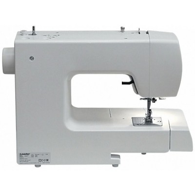 Швейна машина Lеader Agat електромех., 70 Вт, 22 швейні операції, LED, білий/фіолетовий