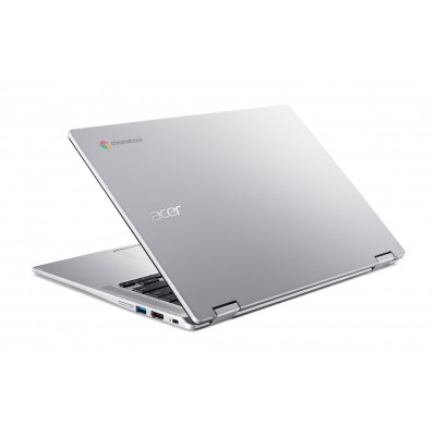 Ноутбук Acer Chromebook Spin CP314-1HN 14" FHD IPS, Intel C N4500, 8GB, F128GB, UMA, ChromeOS, сріблястий