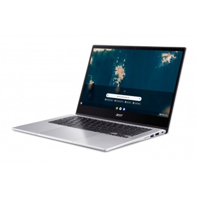 Ноутбук Acer Chromebook Spin CP314-1HN 14&quot; FHD IPS, Intel C N4500, 8GB, F128GB, UMA, ChromeOS, сріблястий