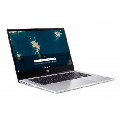 Ноутбук Acer Chromebook Spin CP314-1HN 14&quot; FHD IPS, Intel C N4500, 8GB, F128GB, UMA, ChromeOS, сріблястий