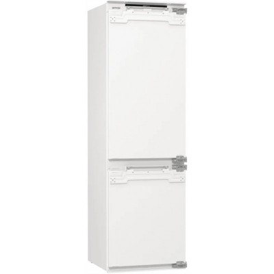 Холодильник Gorenje вбудований з нижн. мороз., 177x69x55см, 2 двері,252(76)л, А+, NF+, Зона св-ті, Диспл, Wi-Fi, Біли