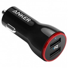 Зарядний пристрій Anker PowerDrive 2 24W 2xUSB V3 (Black) (A2310G11) Зарядний пристрій Anker PowerDrive 2 24W 2xUSB V3 (Black) (A2310G11)