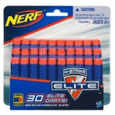 Іграшкова зброя Hasbro Нерф Патроны Элит, 30 шт (A0351) Іграшкова зброя Hasbro Нерф Патроны Элит, 30 шт (A0351)