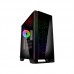 Корпус Antec NX600 Gaming,MidT,2xUSB2.0,1xUSB3.0, 4x120мм ARGB,скло(бічна /передня панелі),без БЖ, чорний