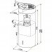 Витяжка Faber острівна, 37см, 1136м.куб/год, Cylindra Isola Evo Plus Bk Matt A37, чорний матовий