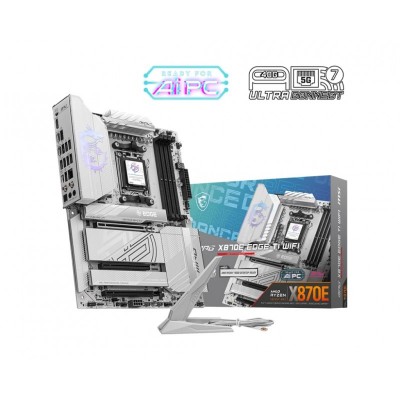 Материнcька плата MSI MPG X870E EDGE TI WIFI sAM5 X870E 4xDDR5 M.2 HDMI WiFi BT ATX