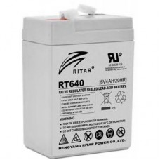 Батарея до ДБЖ Ritar AGM RT645, 6V-4Ah (RT640) Батарея до ДБЖ Ritar AGM RT645, 6V-4Ah (RT640)