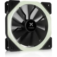 Кулер до корпусу Vinga LED fan-01 white Кулер до корпусу Vinga LED fan-01 white