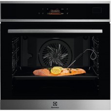 Духова шафа Electrolux електрична, 70л, А++, пара, дисплей, конвекція, ф-ція пароварки, телескопічні напрямні, чорний Духова шафа Electrolux електрична, 70л, А++, пара, дисплей, конвекція, ф-ція пароварки, телескопічні напрямні, чорний