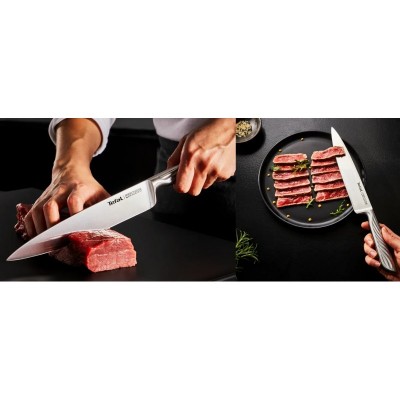 Кухонний ніж шеф-кухаря Tefal Precision, 20см, нержавіюча сталь