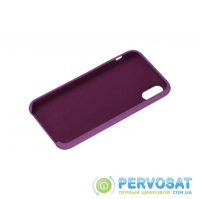 Чехол для моб. телефона 2E Apple iPhone XS, Liquid Silicone, Purple (2E-IPH-XS-NKSLS-P)