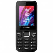 Мобільний телефон Nomi i2430 Black Мобільний телефон Nomi i2430 Black