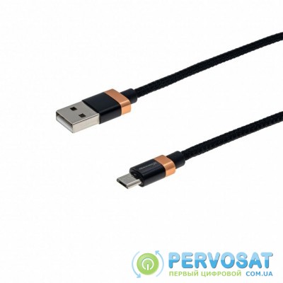 Дата кабель USB 2.0 AM to Micro 5P 1.0m Grand-X (FM07CB)