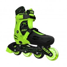Роликові ковзани Neon Inline, розмір 34-37, зелений Роликові ковзани Neon Inline, розмір 34-37, зелений