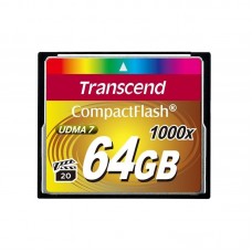 Карта пам'ятi Transcend 64GB CF 1000X Карта пам'ятi Transcend 64GB CF 1000X