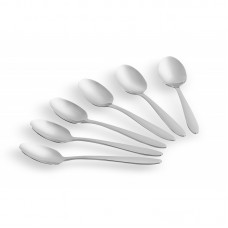 Набір чайних ложок Ardesto Black Mars Ether 6 пр., нержавіюча сталь Набір чайних ложок Ardesto Black Mars Ether 6 пр., нержавіюча сталь