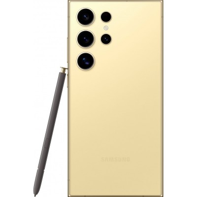 Смартфон Samsung Galaxy S24 Ultra 5G (S928) 6.8' 12/1024ГБ, 2SIM, 5000мА•год, жовтий титановий