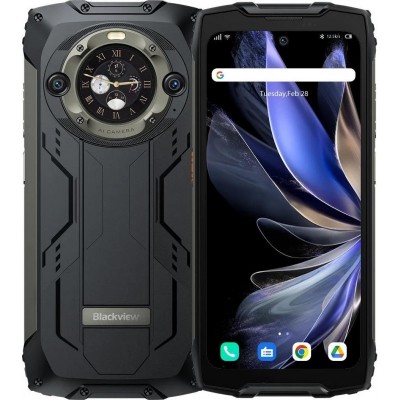 Смартфон Blackview BV9300 Pro 6.7" 12/256ГБ, 2SIM, 15080мА•год, чорний UA