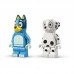 Конструктор LEGO Bluey Веселощі з Блуї та Хлоєю на ігровому майданчику