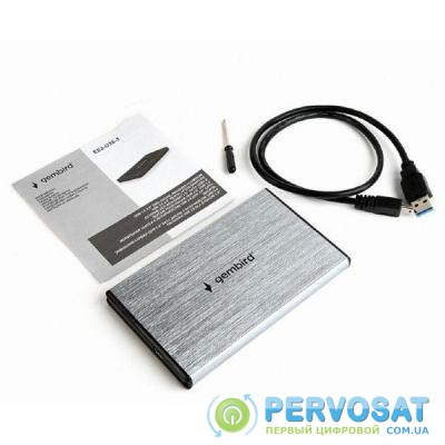 Карман внешний GEMBIRD 2.5" USB3.0 grey (EE2-U3S-3-GR)