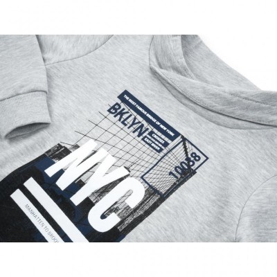 Кофта Breeze "NYC" (13919-98B-gray)