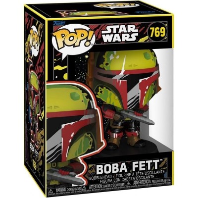 Фігурка Funko POP Star Wars: Book of Boba Fett - Boba Fett (Retro)