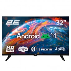 Телевізор 32" 2E LED HD 60Hz Smart Android Black Телевізор 32" 2E LED HD 60Hz Smart Android Black
