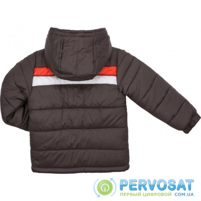 Куртка Verscon с оранжевой полосой (2663-104B-brown)